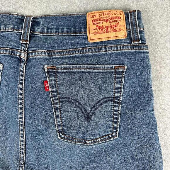 Levi’s 512 Women's Jeans 14S (30x24) Western Rodeo Denim Boot Perfectly Slimming - Picture 10 of 11